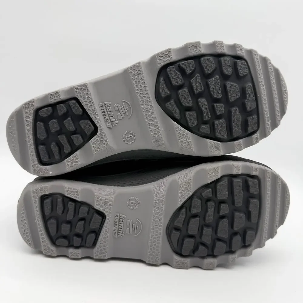 Kamik Kids Maxx Winter Boots US 6 EU 38 Gray Waterproof EUC